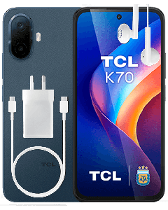 TCL K70 4G con funda