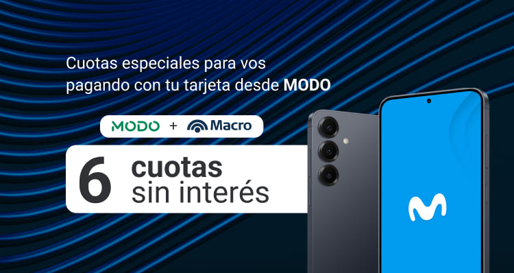 Cuotas especiales para vos pagando con tu tarjeta desde modo.B2B