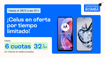 Celus en oferta por tiempo limitado en hasta 32% de descuento y hasta 6 cuotas sin inter&eacute;s.B2B