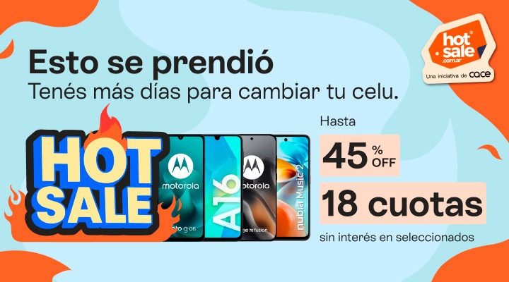 Esto se prendi&oacute;. Ten&eacute;s m&aacute;s d&iacute;as para cambiar tu celu. hasta 18 cuotas sin inter&eacute;s y hasta 45% de descuento.B2B