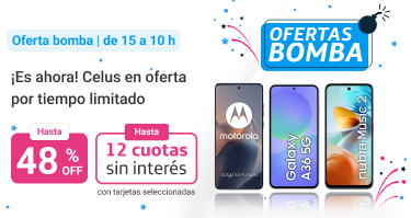 Celus en oferta por tiempo limitado en hasta 48% de descuento y hasta 21 cuotas sin interés.B2B
