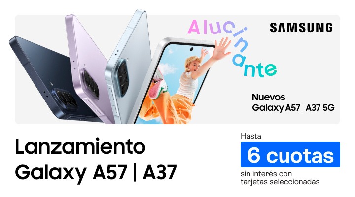 Lanzamiento Samsung Galaxy Serie A. hasta 6 cuotas sin inter&eacute;s.B2B