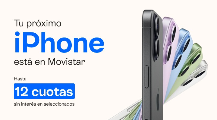 Tu pr&oacute;ximo Iphone est&aacute; en Movistar. Llevalo en hasta 12 cuotas en tu factura.B2B