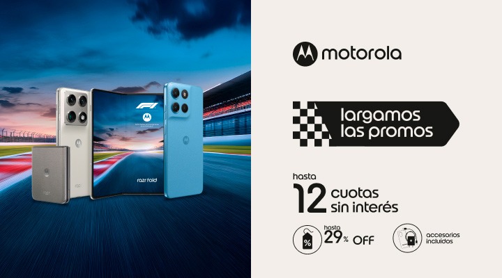 Motosale. Largamos las promos. Lleva tu celu motorola en hasta 12 cuotas sin inter&eacute;s.B2B