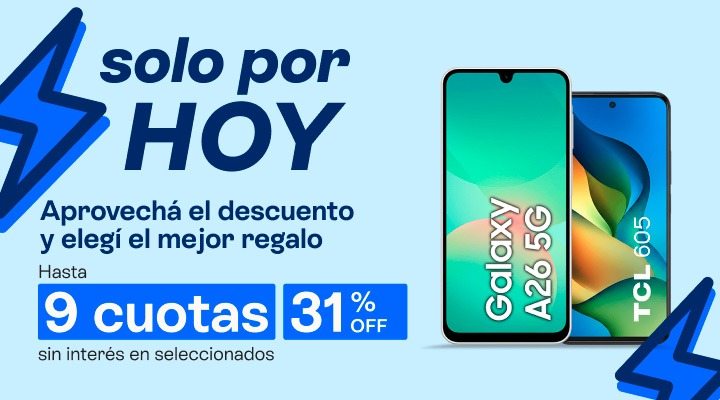 Solo por hoy. Aprovechá el descuento y elegí el mejor regalo.B2B